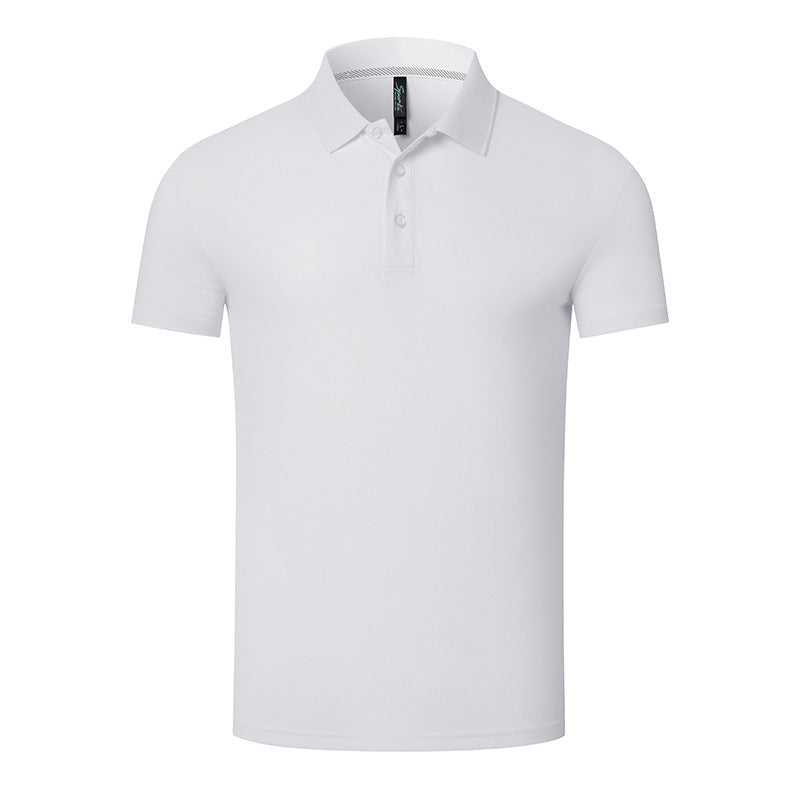 Summer Solid Polo Men's Short Sleeve
