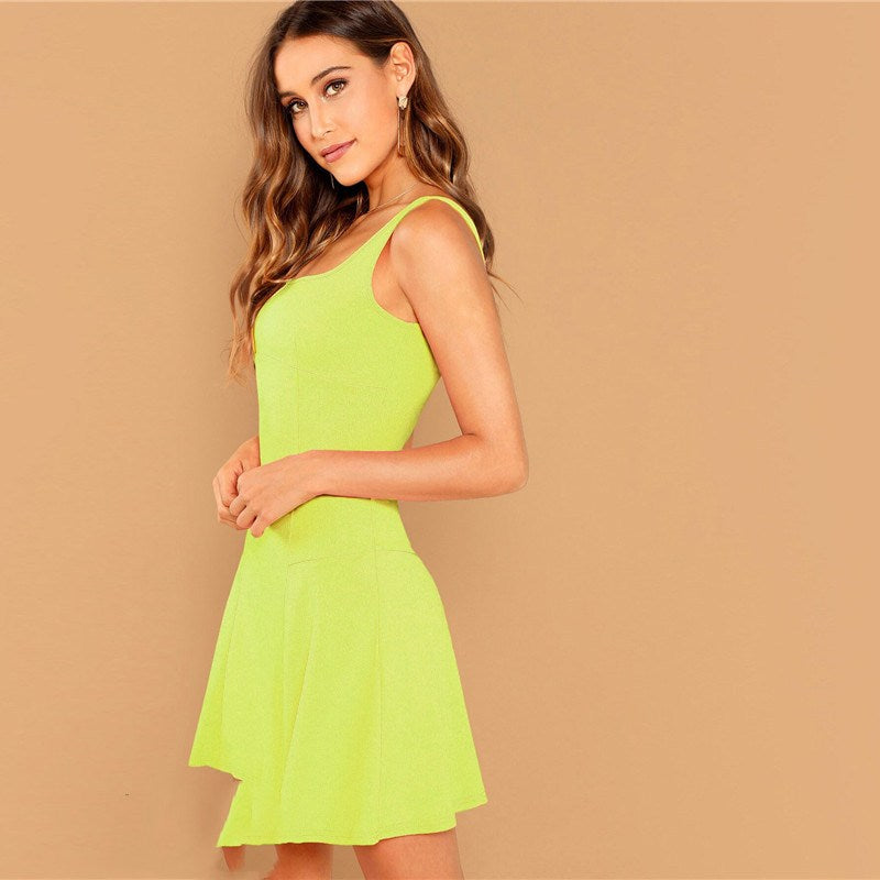Short sleeve zipper dress