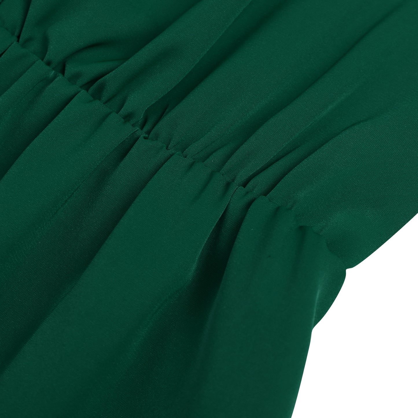 V-neck Sleeveless Ruffle Short Dress