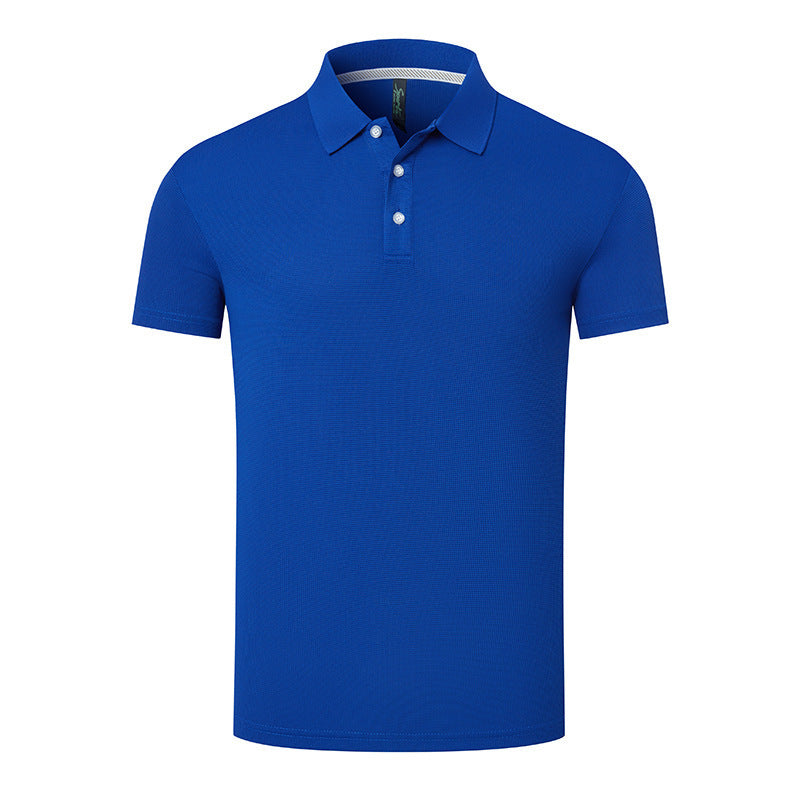 Summer Solid Polo Men's Short Sleeve