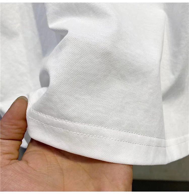 Men's Fashion Versatile Round Neck Casual T-shirt
