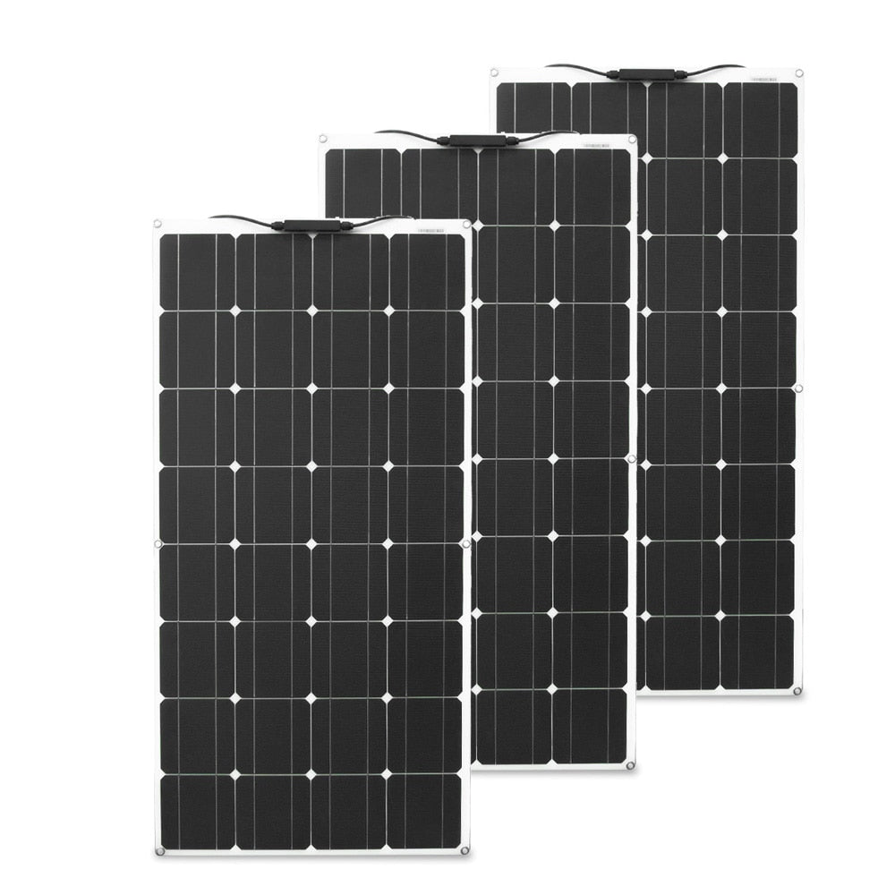 200w 300w solar panel kit complete for home outdoor camping panel solar charger 12v with home system regulator