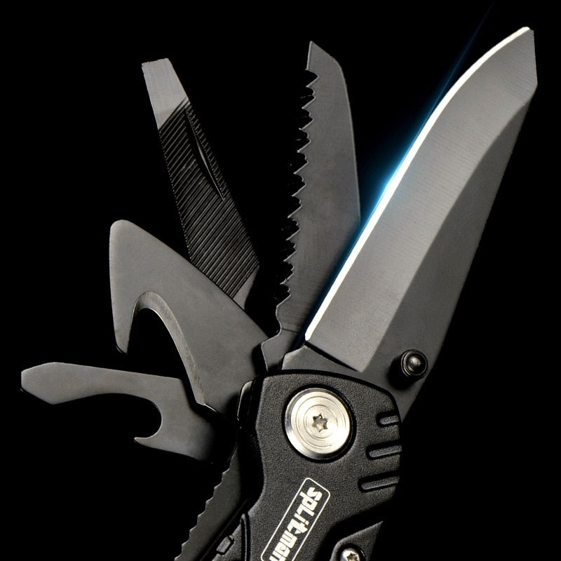 Mini Multi Tool Plier Folding Knife Survival Multitools Camping Outdoor EDC Tools Fishing Multifunctional Fold Pliers