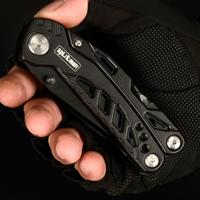 Mini Multi Tool Plier Folding Knife Survival Multitools Camping Outdoor EDC Tools Fishing Multifunctional Fold Pliers