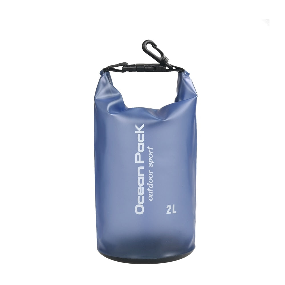 2L Waterproof Water Resistant Dry Bag Sack Storage Pack Pouch Swimming Kayaking Canoeing River Trekking Boating Sailing Fishing