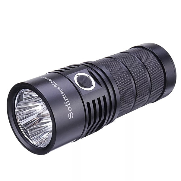 Sofirn SP36 BLF Anduril 4*Samsung LH351D 5650lm Powerful LED Flashlight USB Rechargeable 18650 Torch 5000K High 90 CRI