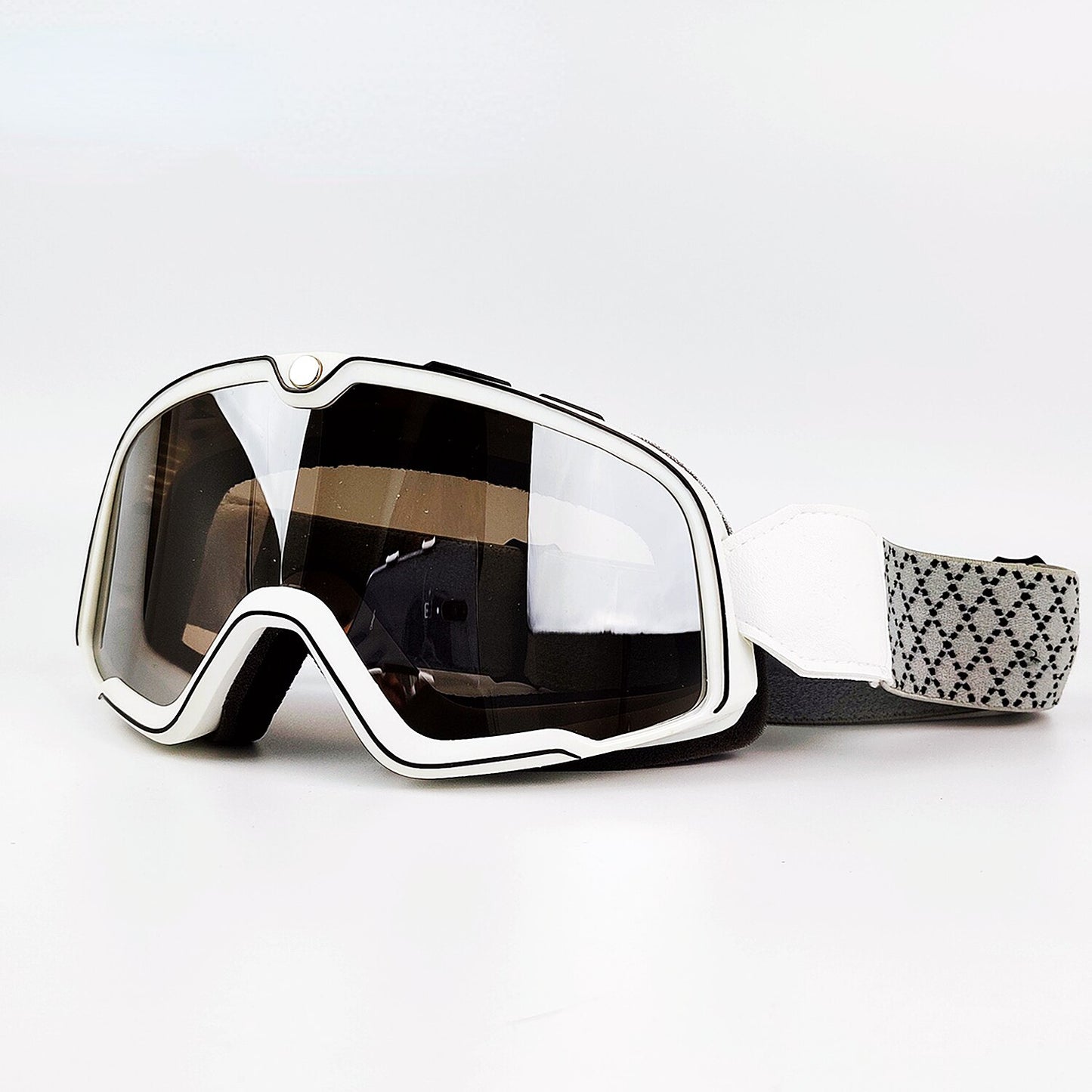 Retro Motorcycle Goggles Ski Glasses Motocross Sunglasses Vintage Cycling Racing Woman Cafe Racer Chopper Moto Cross MTB ATV