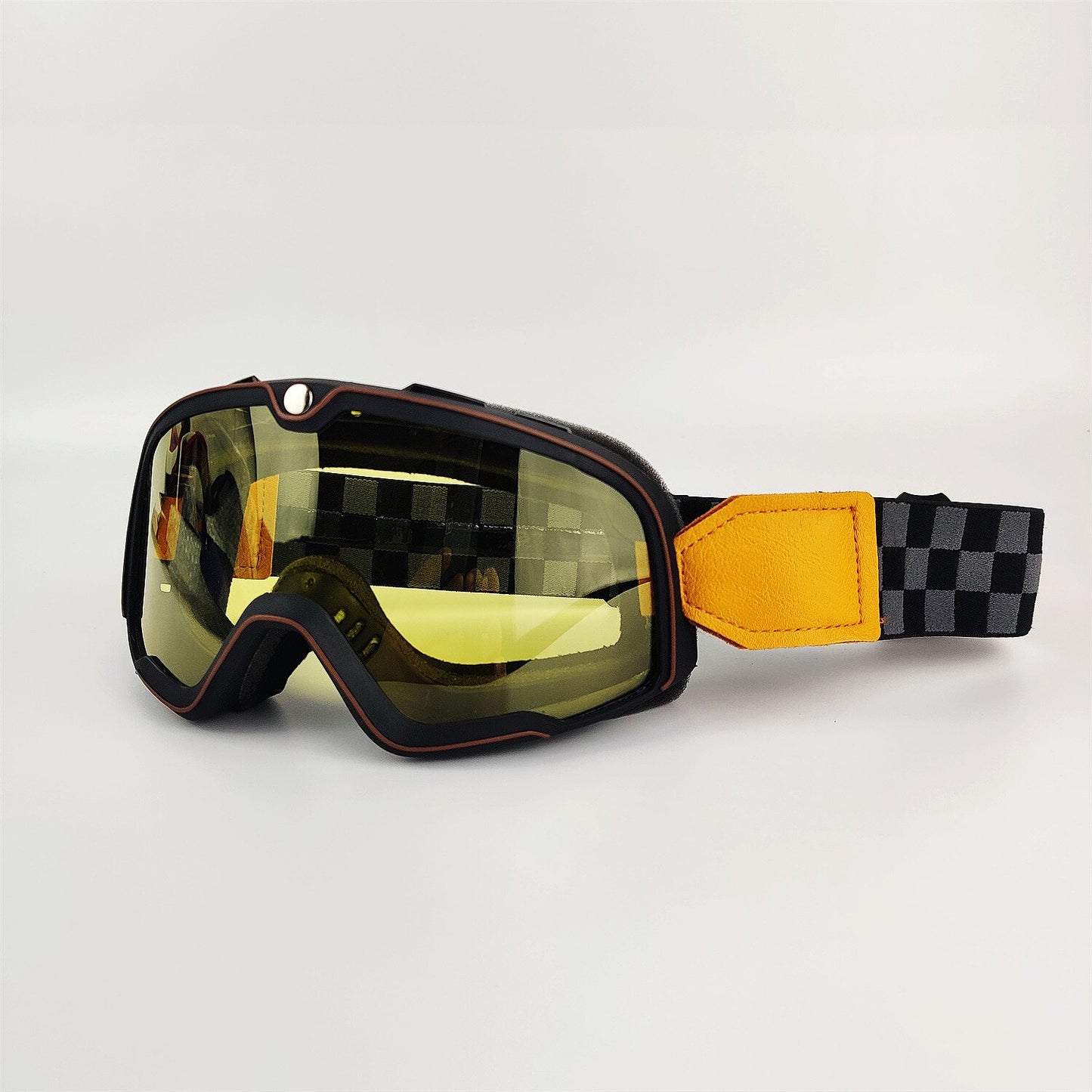 Retro Motorcycle Goggles Ski Glasses Motocross Sunglasses Vintage Cycling Racing Woman Cafe Racer Chopper Moto Cross MTB ATV