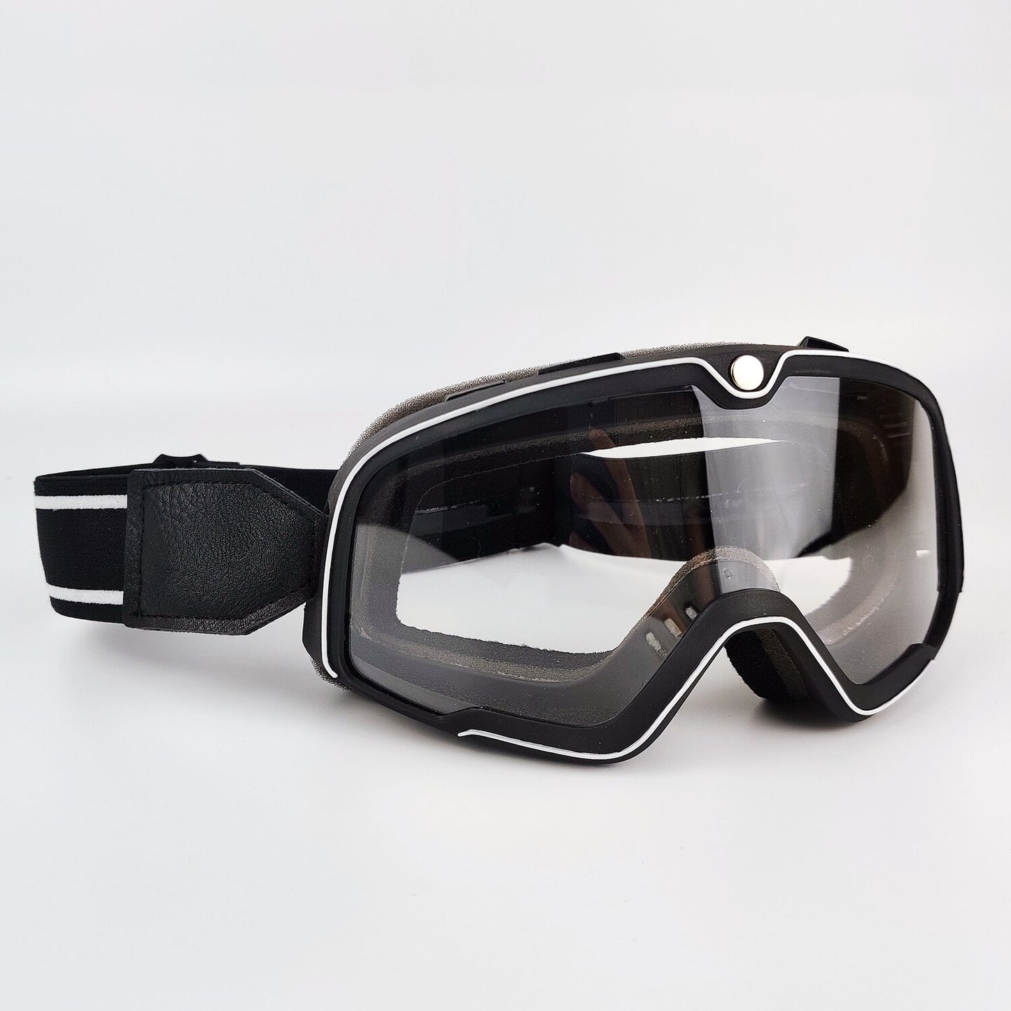 Retro Motorcycle Goggles Ski Glasses Motocross Sunglasses Vintage Cycling Racing Woman Cafe Racer Chopper Moto Cross MTB ATV