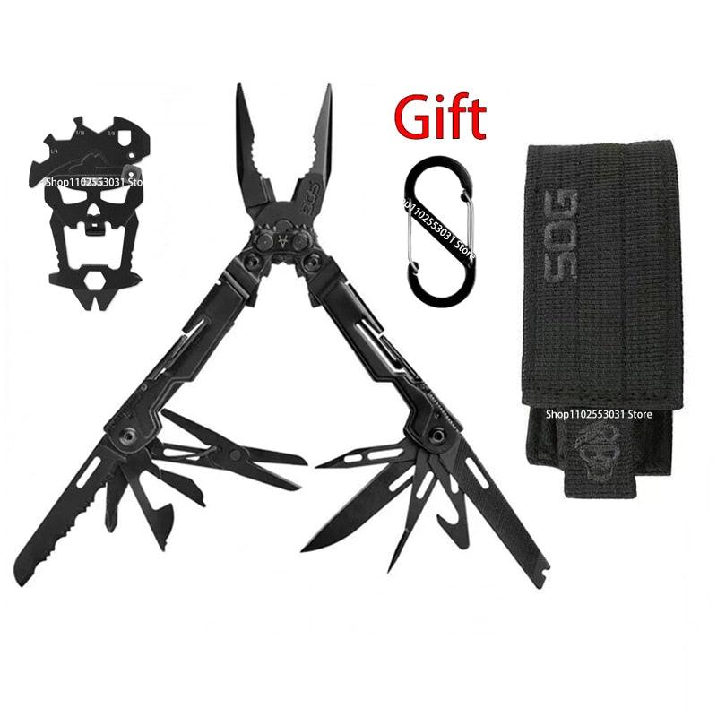 SOG PP1002 Mini Multi Function Tool Pliers Folding Pliers Outdoor Camping EDC Equipment