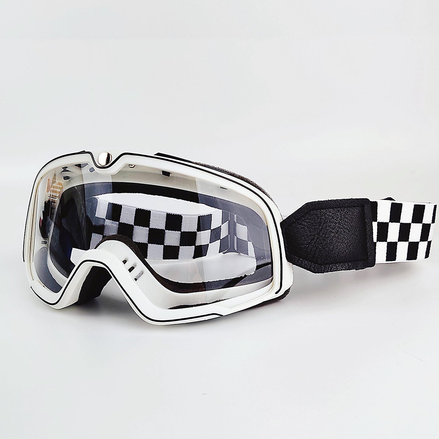 Retro Motorcycle Goggles Ski Glasses Motocross Sunglasses Vintage Cycling Racing Woman Cafe Racer Chopper Moto Cross MTB ATV