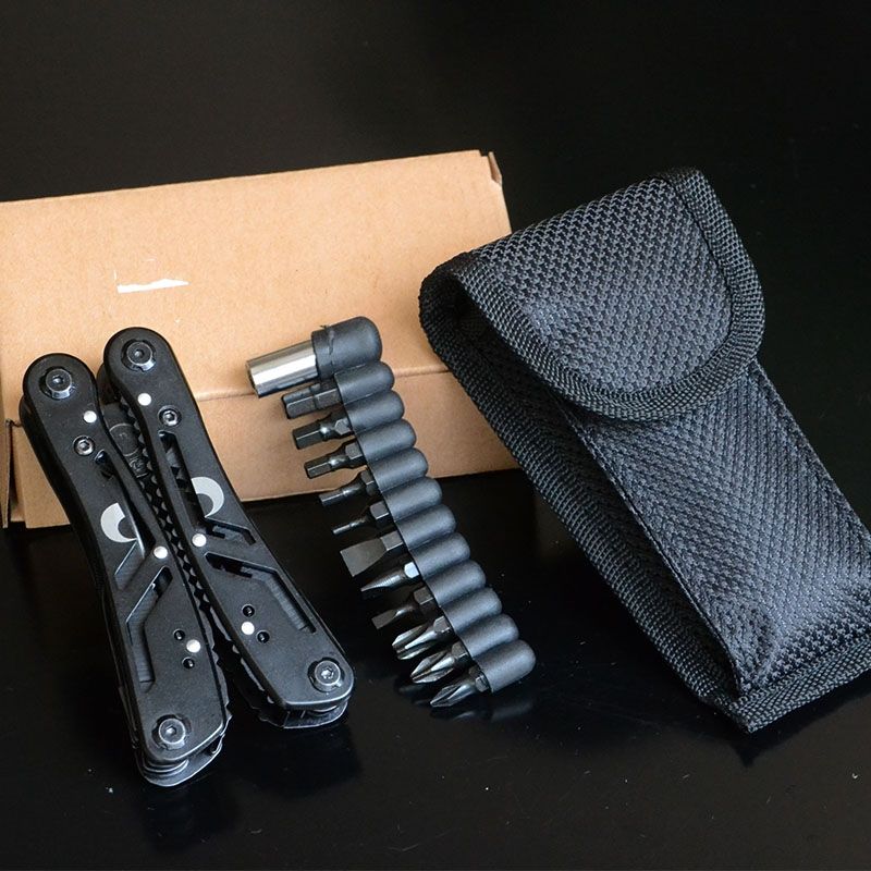 Multifunction Stainless Steel Pocket Knife Pliers Folding Pliers Multi-tool Mini Portable Fold Outdoor Multipurpose Repair Tools