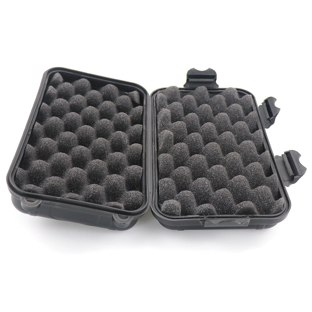 Outdoor Waterproof Survival Sealed Box Dustproof Shockproof Plastic EDC Tools Storage Container Case Holder Fishing Tackle Tools