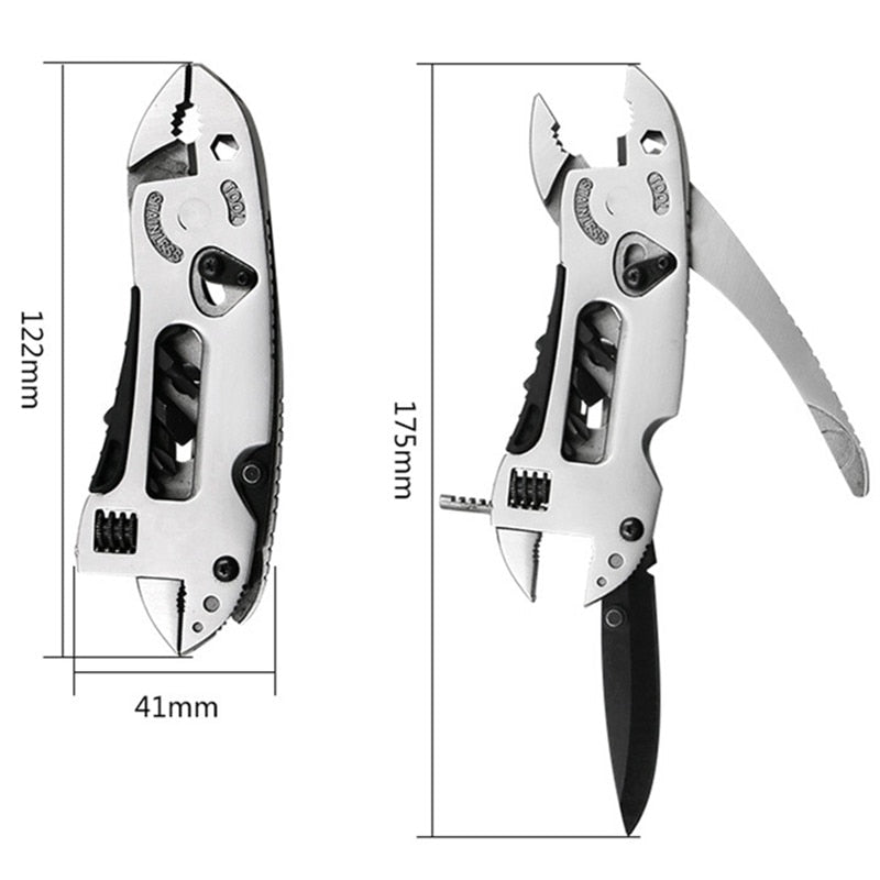 Hand Tools Practical Pliers Mini Pliers Hand Tools Hand Tool Screwdriver Mini Portable Stainless Multitool Knife Pliers Outdoor