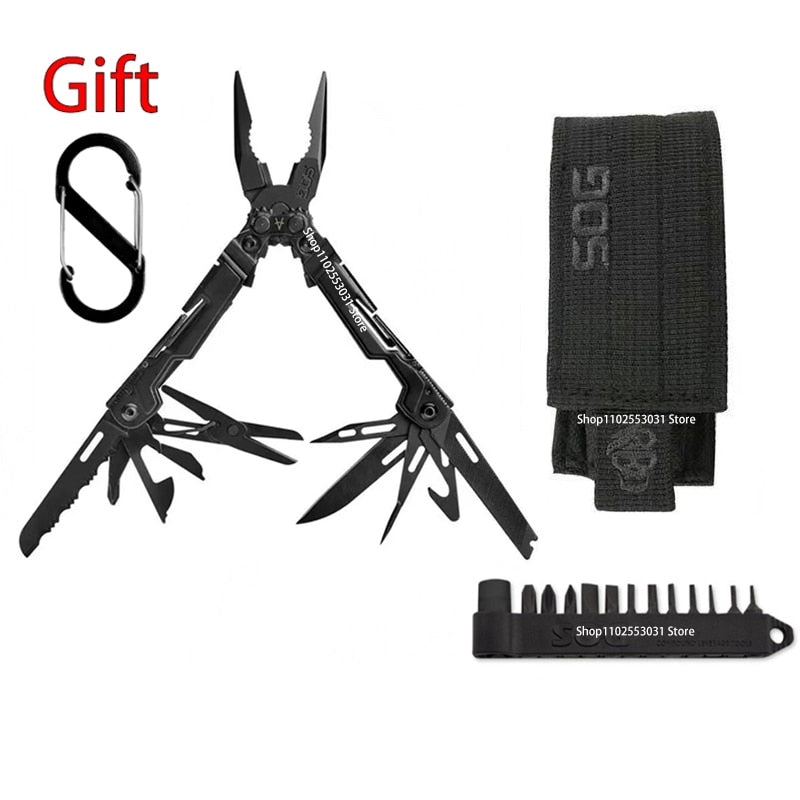 SOG PP1002 Mini Multi Function Tool Pliers Folding Pliers Outdoor Camping EDC Equipment