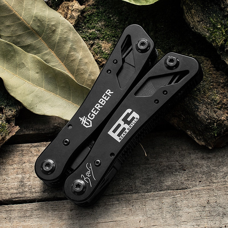 Multifunction Stainless Steel Multi-tool Pocket Knife Pliers Folding Pliers Mini Portable Fold Outdoor Multipurpose Repair Tools