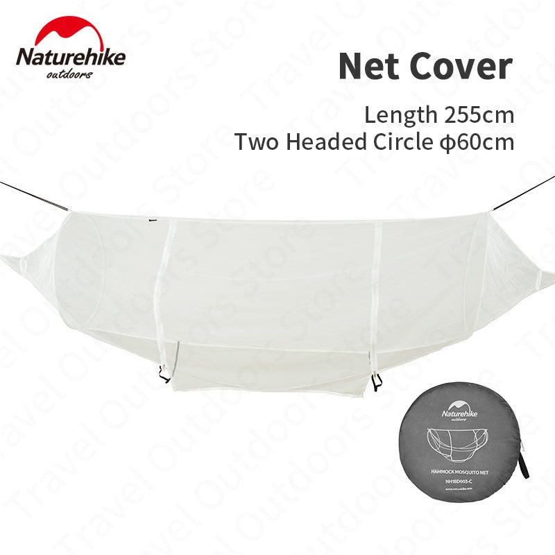 NatureHike Loiding weight 200KG 2 Person Ultralight Inflatable Camping Hammock Tent 210T Nylon Outdoor Camping Hunting Hammock