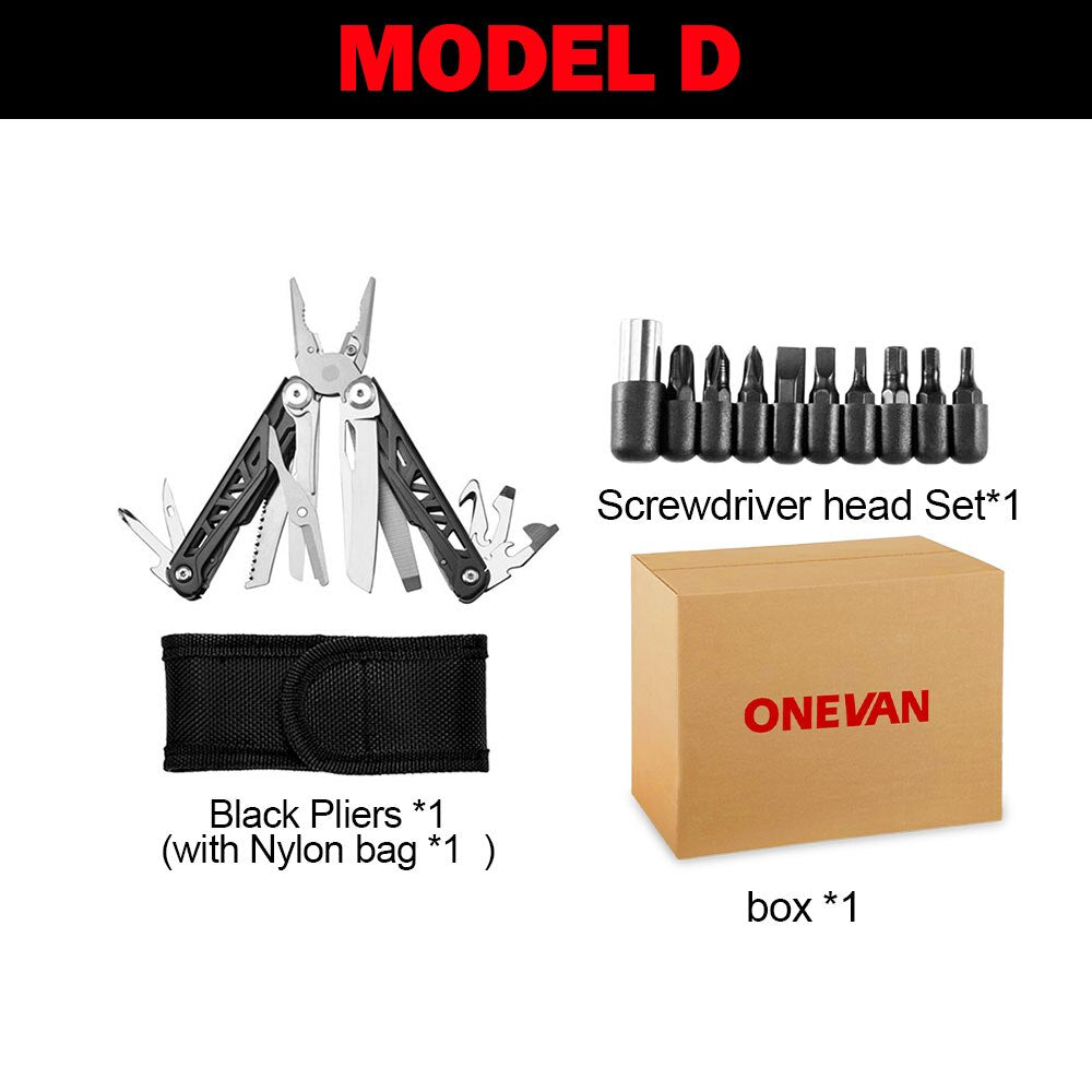 30 IN 1 Multitool Plier Cable Wire Cutter Folding Plier Outdoor Camping Multitool Pocket Mini Portable Folding Pliers