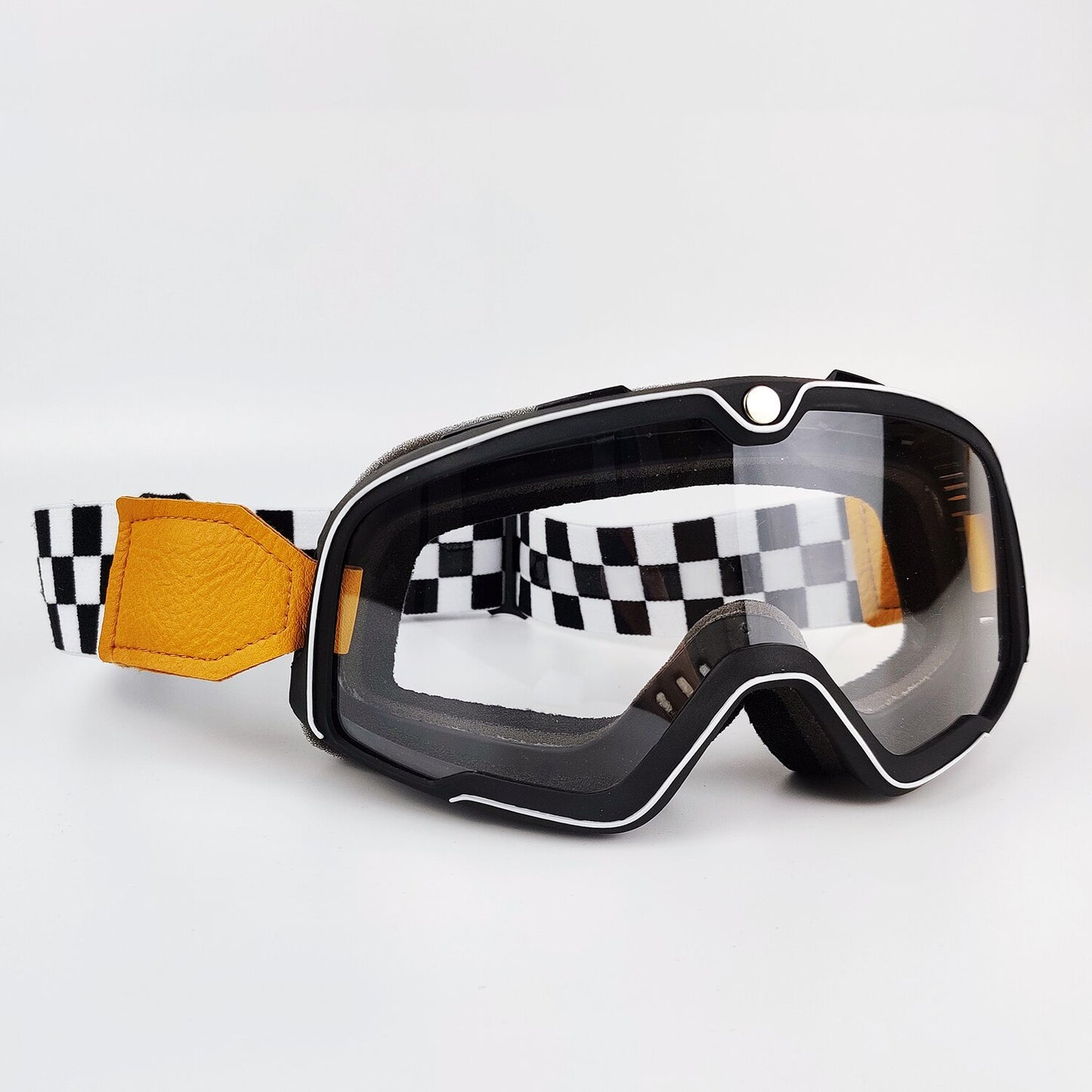 Retro Motorcycle Goggles Ski Glasses Motocross Sunglasses Vintage Cycling Racing Woman Cafe Racer Chopper Moto Cross MTB ATV