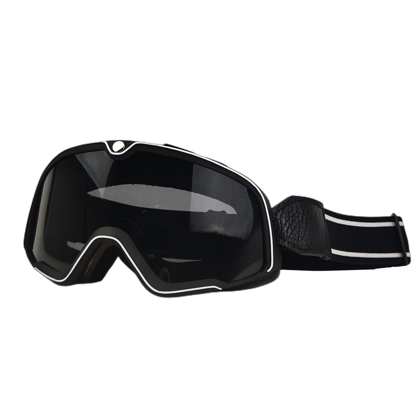 Retro Motorcycle Goggles Ski Glasses Motocross Sunglasses Vintage Cycling Racing Woman Cafe Racer Chopper Moto Cross MTB ATV