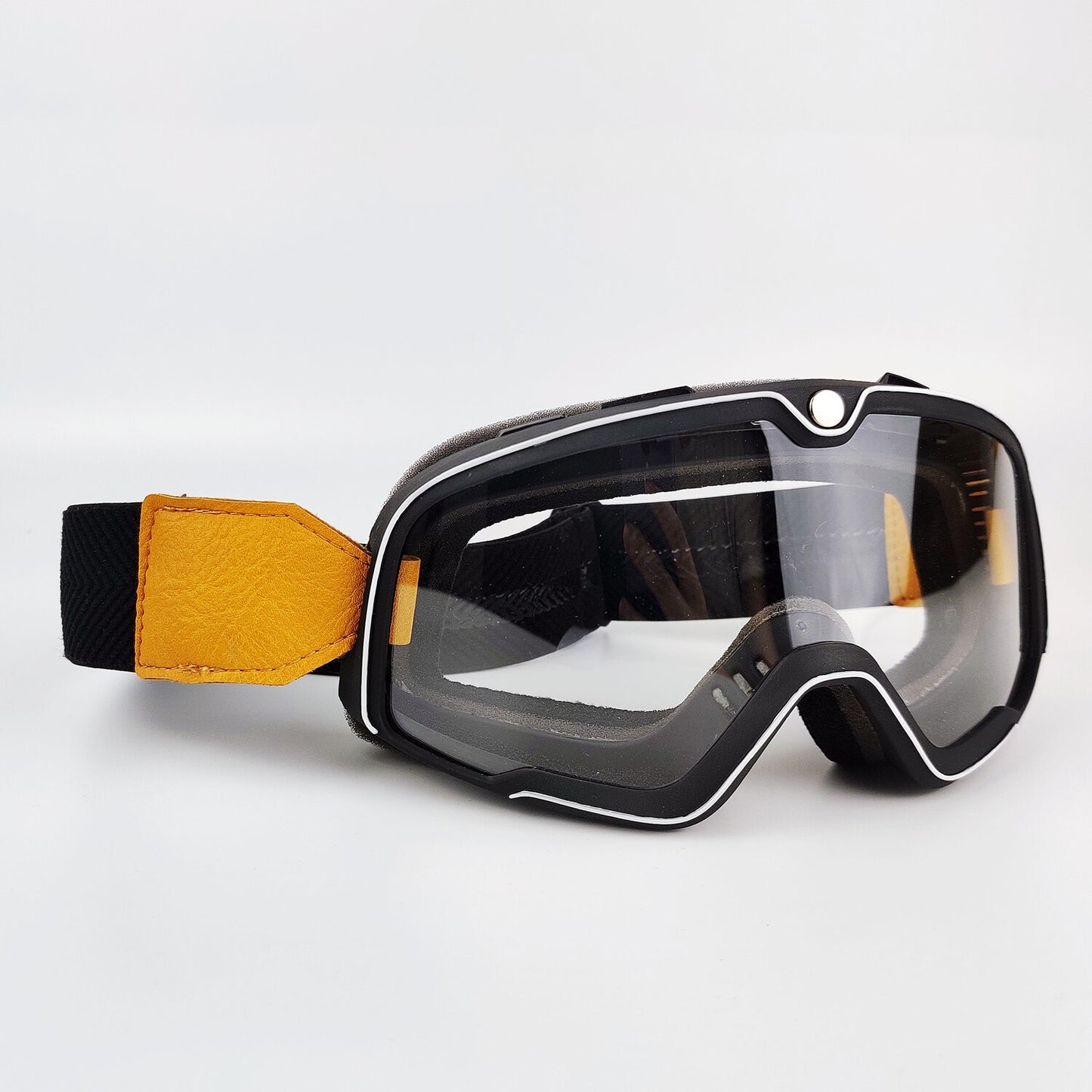 Retro Motorcycle Goggles Ski Glasses Motocross Sunglasses Vintage Cycling Racing Woman Cafe Racer Chopper Moto Cross MTB ATV