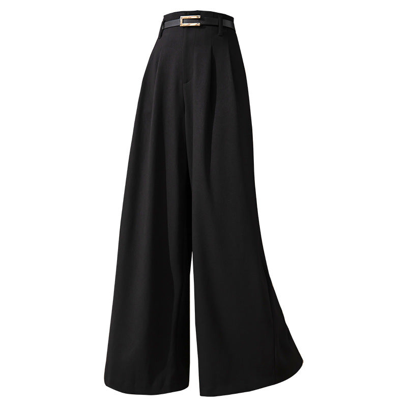 Women's Spring New High Waist Wide Leg Pants