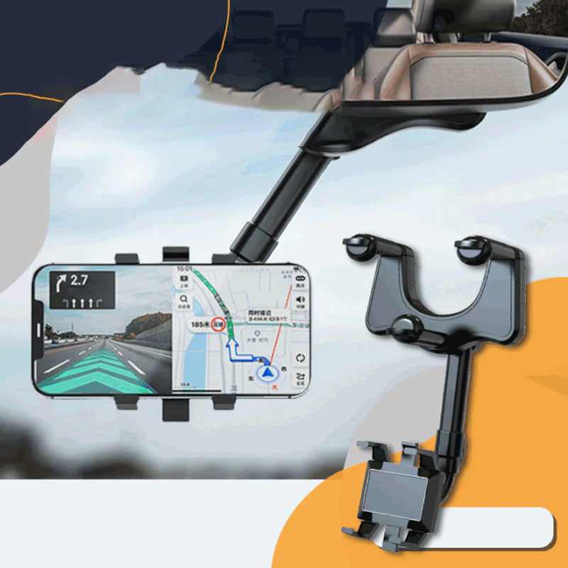 Retractable Car Phone Holder™ | Stevige en draaibare houder voor alle soorten telefoons
