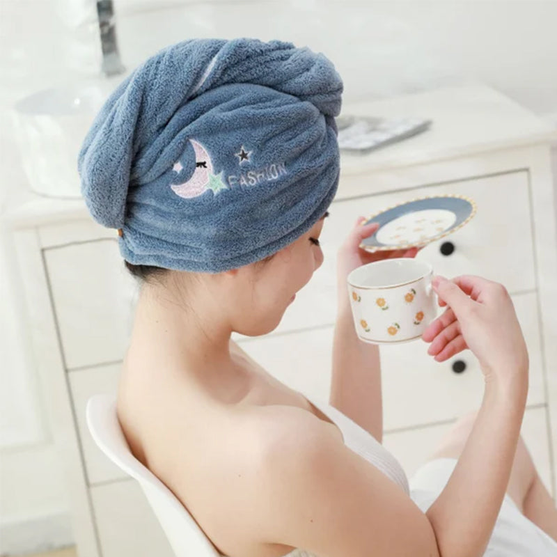 Toalla para el cabello de secado fácil™ | Ahorra tiempo con el secado del cabello.