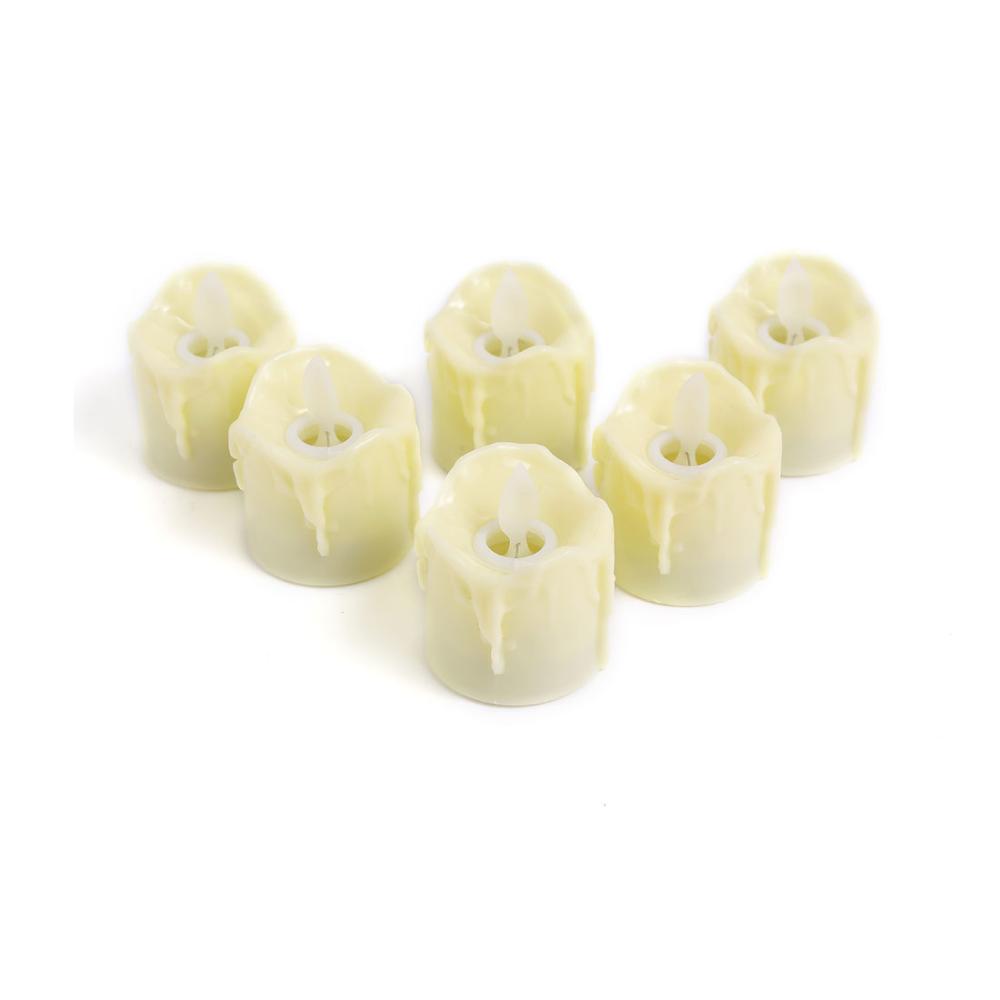 Remote Battery Operated Electric Candles Flickering Moving Wick Christmas LED Tea Light Candles