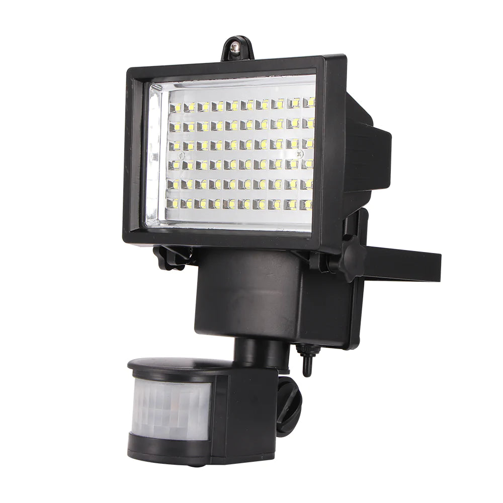 60 LED Solar Motion Detector Light 3000 Lumens