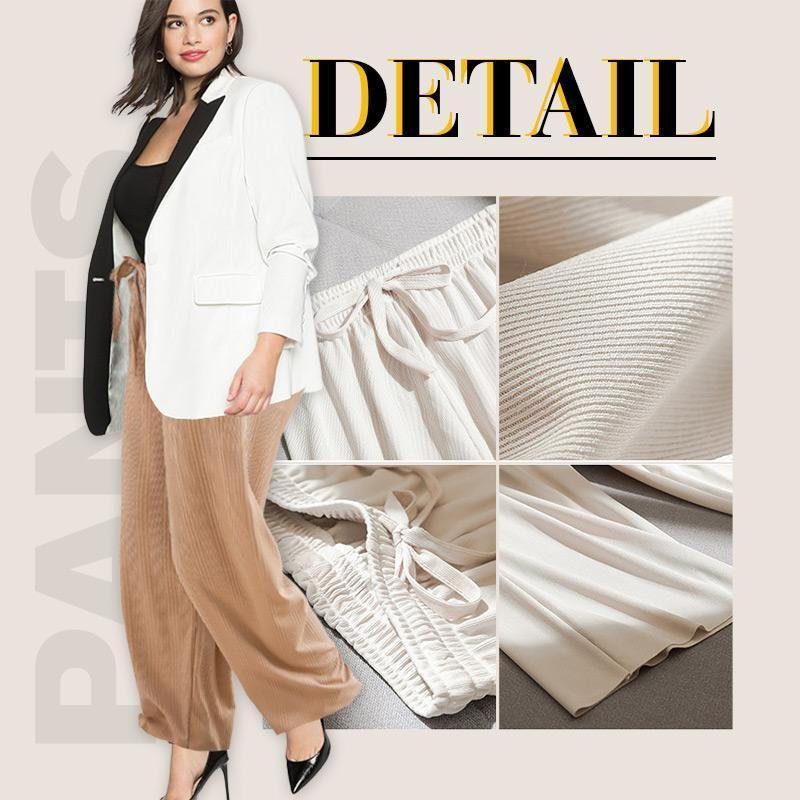 Silk Wide Leg Pants | 1+1 GRATIS