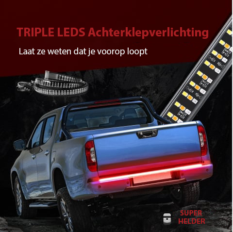 Tailgate Strip Light™ | Verhoog je zichtbaarheid op de weg