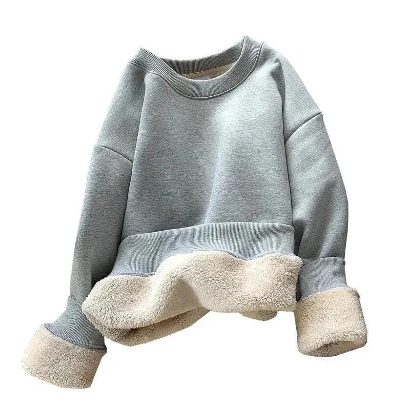 Rosela ComfyPull | Comfortabele Warme Fleece Trui