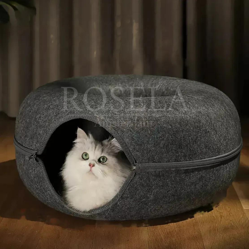 "Verstoppertje" Katten Tunnel Mand