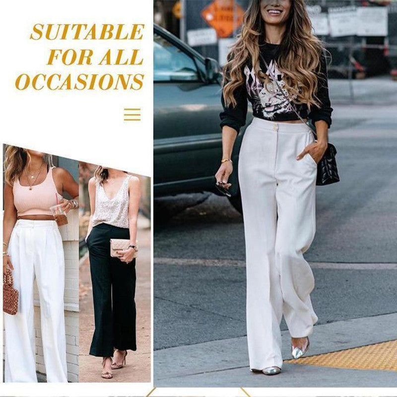 Hoge Taille Losse Pantalon
