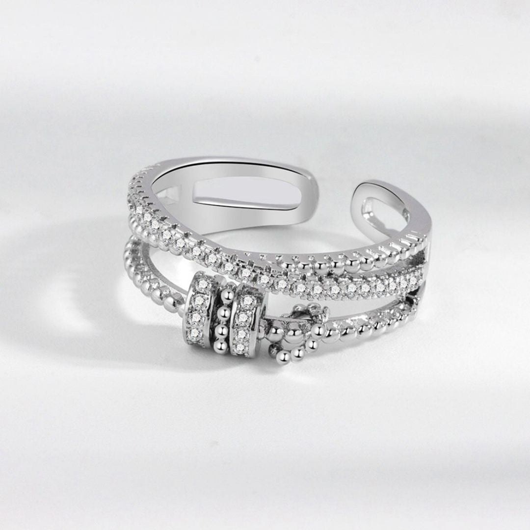 Voor mijn Dochter "Love & Protect" Fidget Ring