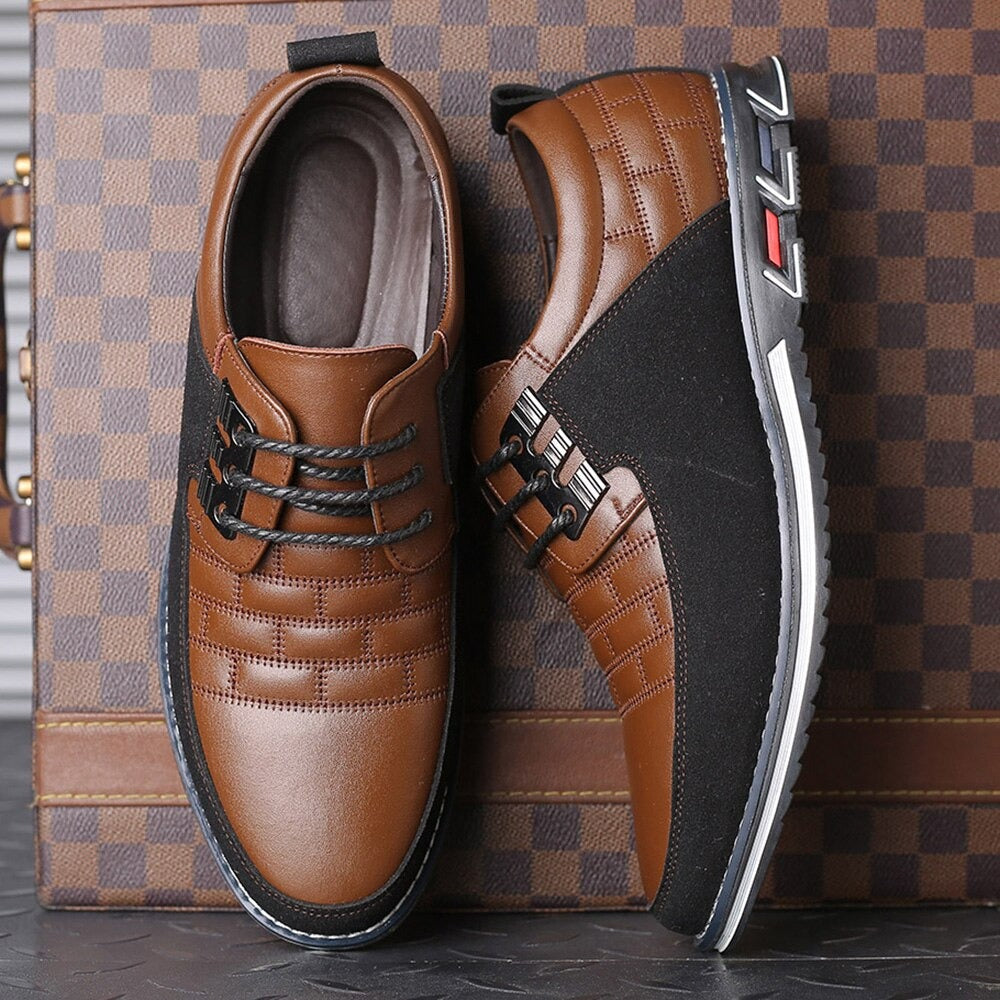 Leren Oxfords Heren Schoenen™ Comfortabel & Geschikt voor de herfst/winter