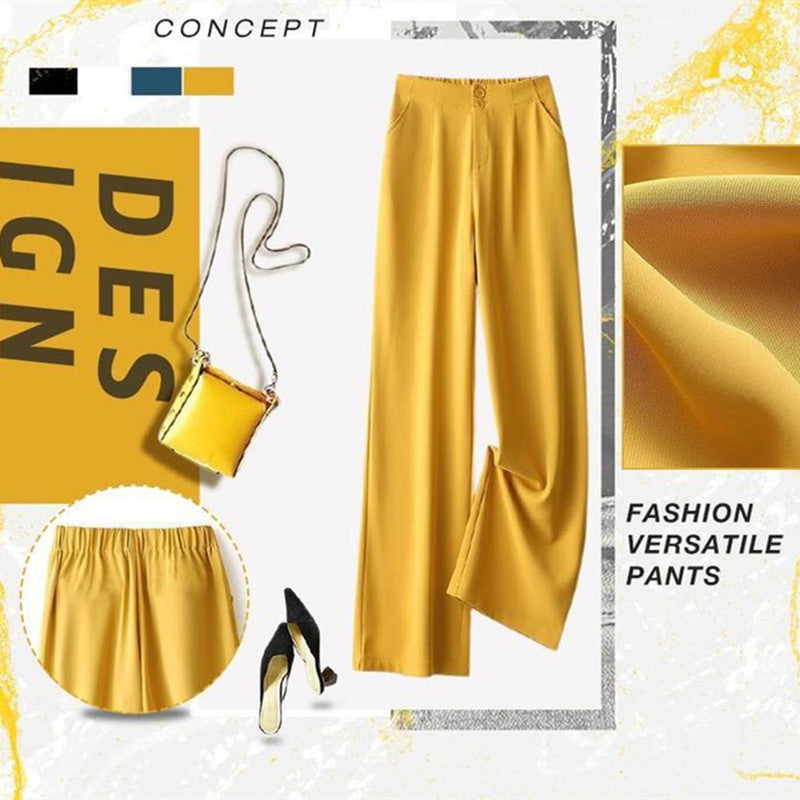 Hoge Taille Losse Pantalon