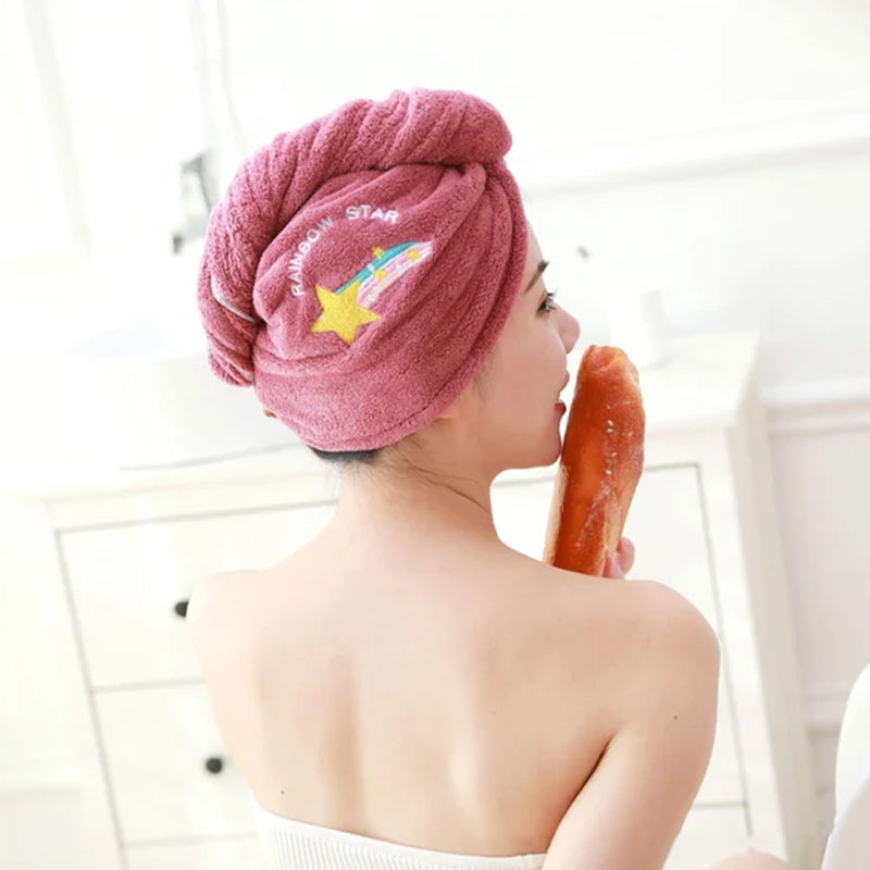Toalla para el cabello de secado fácil™ | Ahorra tiempo con el secado del cabello.
