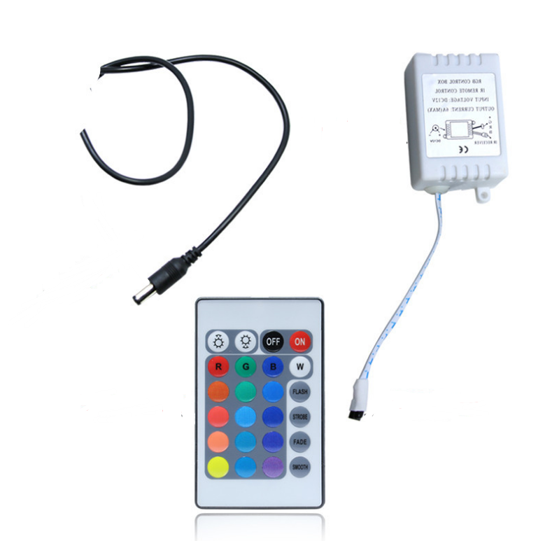 Wireless Remote Car RGB Lights LED Strip Neon Lamp Decorative Atmosphere Lights