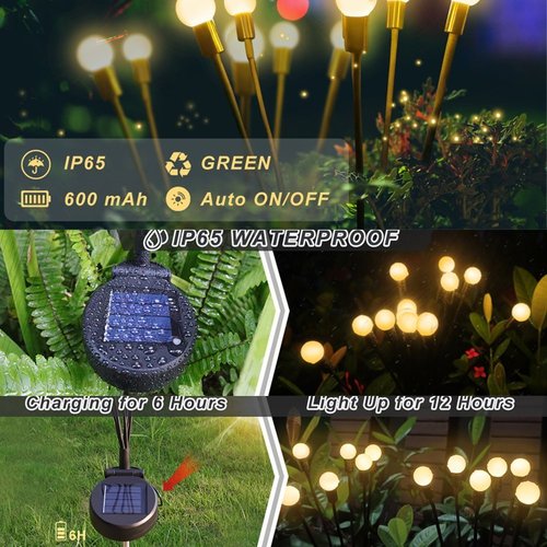 Solar Fly Lights™ | Deze lampjes maken de tuin prachtig en surrealistisch