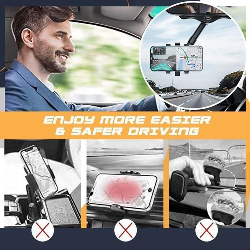 Swivel View™ - Draaibare en Verstelbare Telefoon Houder