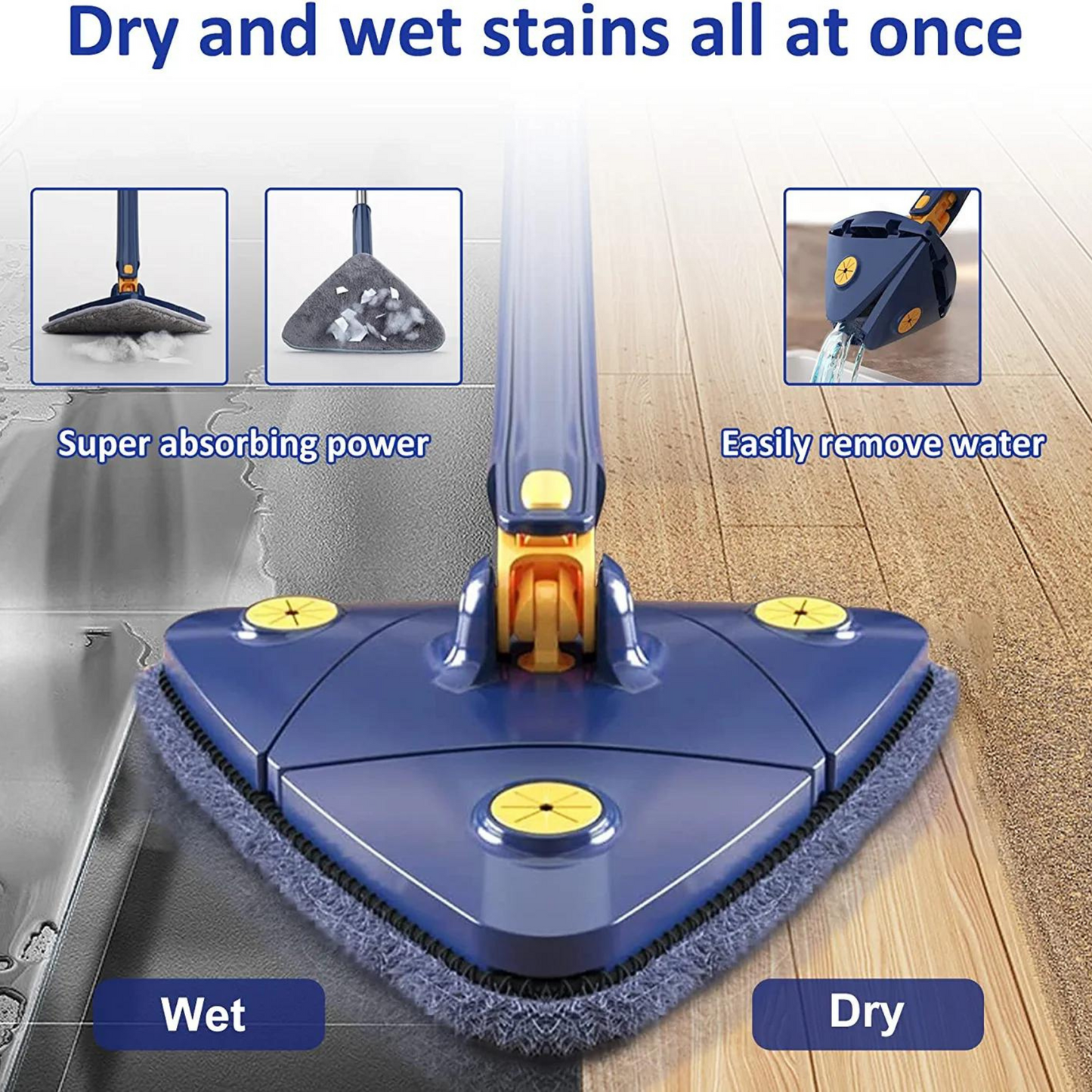 De 360 Swivel Dweil™ - Dweil gemakkelijk en snel!
