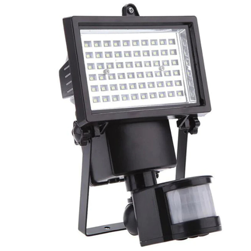 60 LED Solar Motion Detector Light 3000 Lumens
