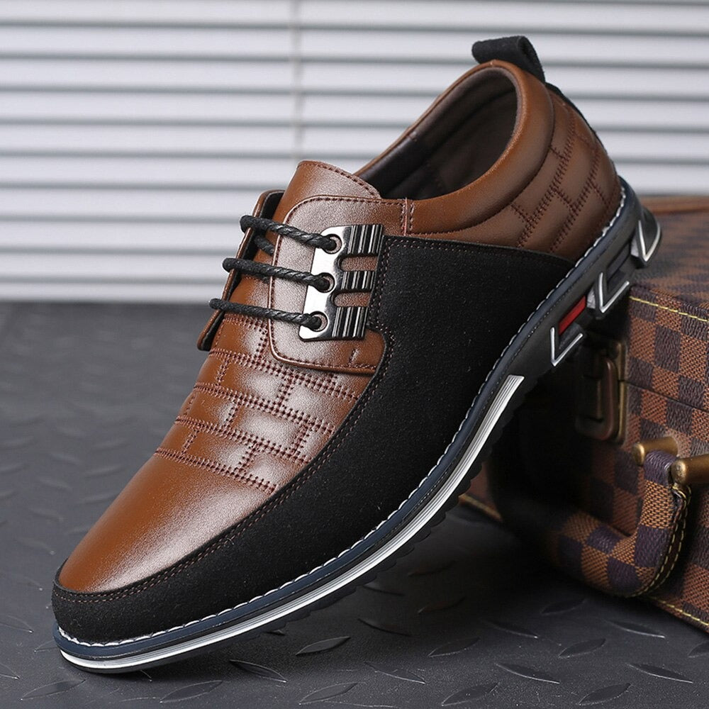 Leren Oxfords Heren Schoenen™ Comfortabel & Geschikt voor de herfst/winter