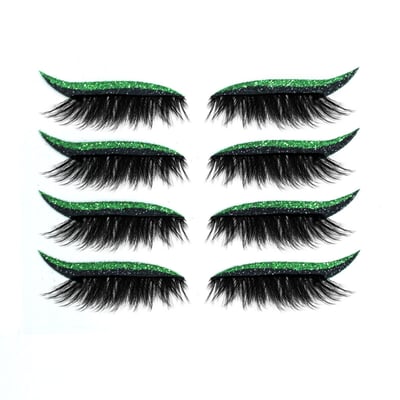 Herbruikbare eyeliner- en wimperstickers | Geef je ogen een onweerstaanbare upgrade | (4 paar/set)