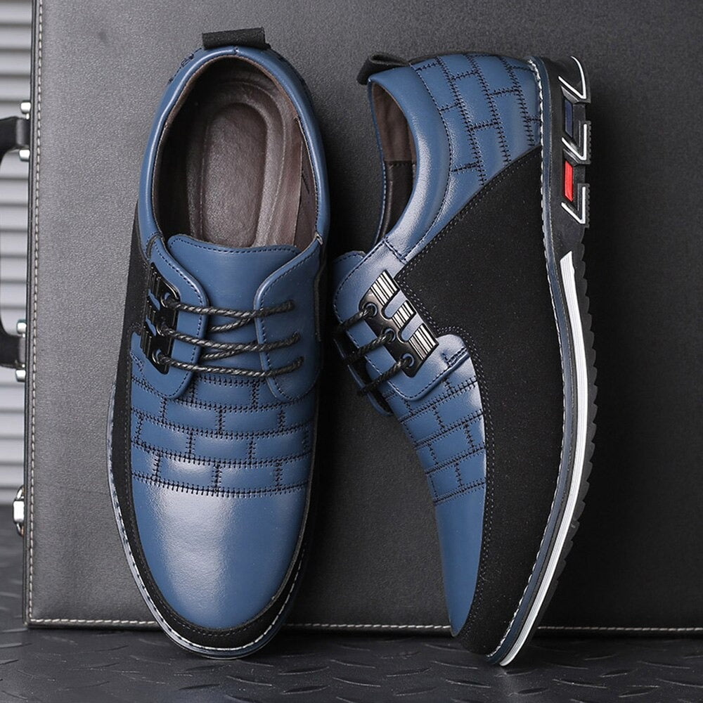 Leren Oxfords Heren Schoenen™ Comfortabel & Geschikt voor de herfst/winter