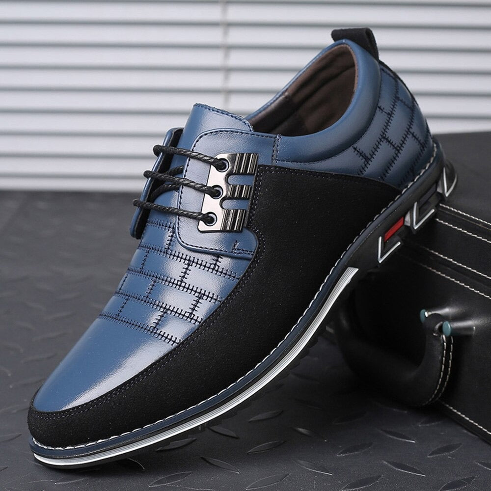 Leren Oxfords Heren Schoenen™ Comfortabel & Geschikt voor de herfst/winter