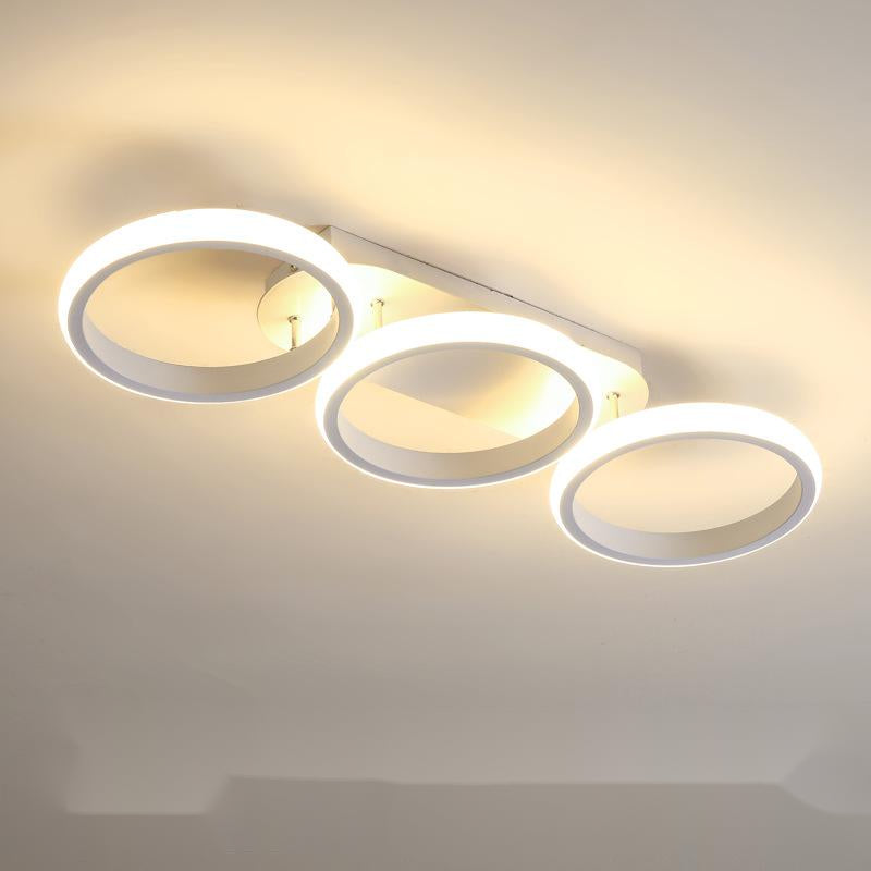 Simple And Modern Round Aisle Porch Ceiling Lamp