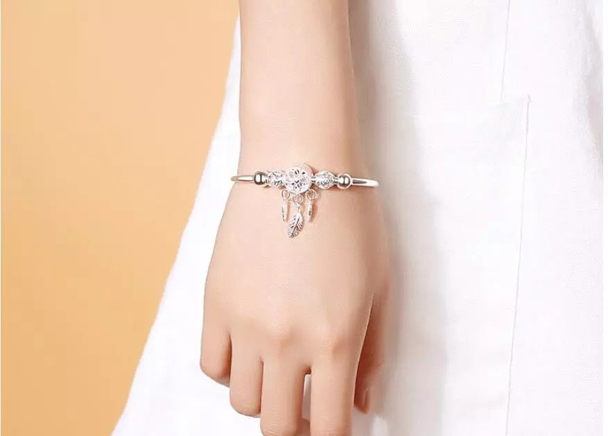Dreamcatcher Bedelarmband | 1+1 GRATIS